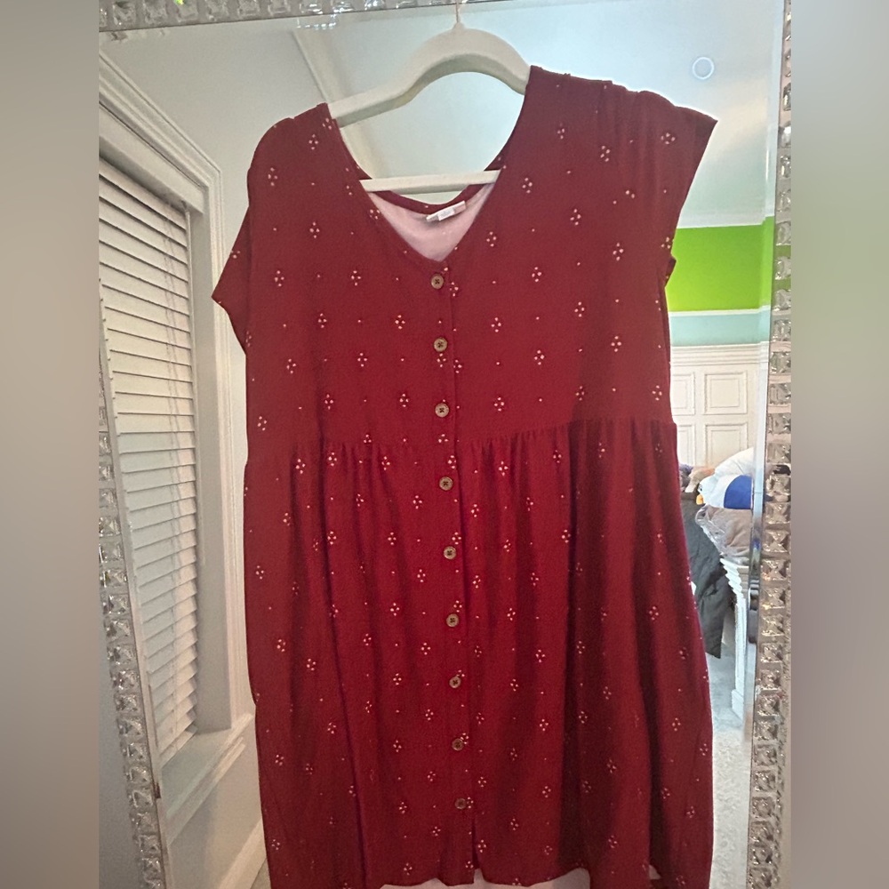 Lularoe Heidi Button-Down Dress